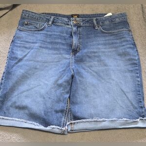 Lee Blue Denim Shorts